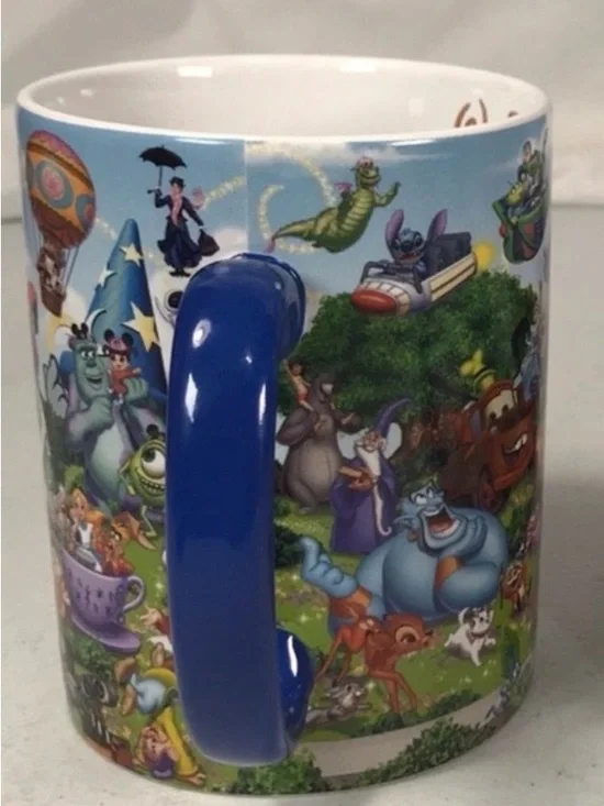 For mtodd - Disney Multicolor Character Collage Ceramic Mugs - White Base - Picture 5 of 7